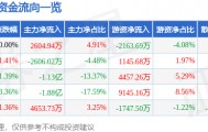 股票行情快报:永泰能源(600157)9月8日主力资金净买入2604.94万元