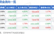 股票行情快报:永泰能源(600157)8月12日主力资金净卖出2036.95万元