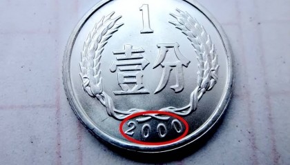 分币中的币中币,如果是这个年份的,一枚叫价35000元钱