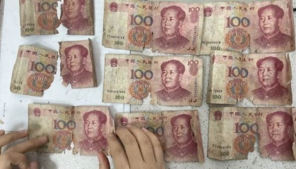 农行济宁任城支行残损币兑换赢得客户点赞